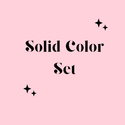 Solid Color Kit Solid Color Set – Polished and Ready
